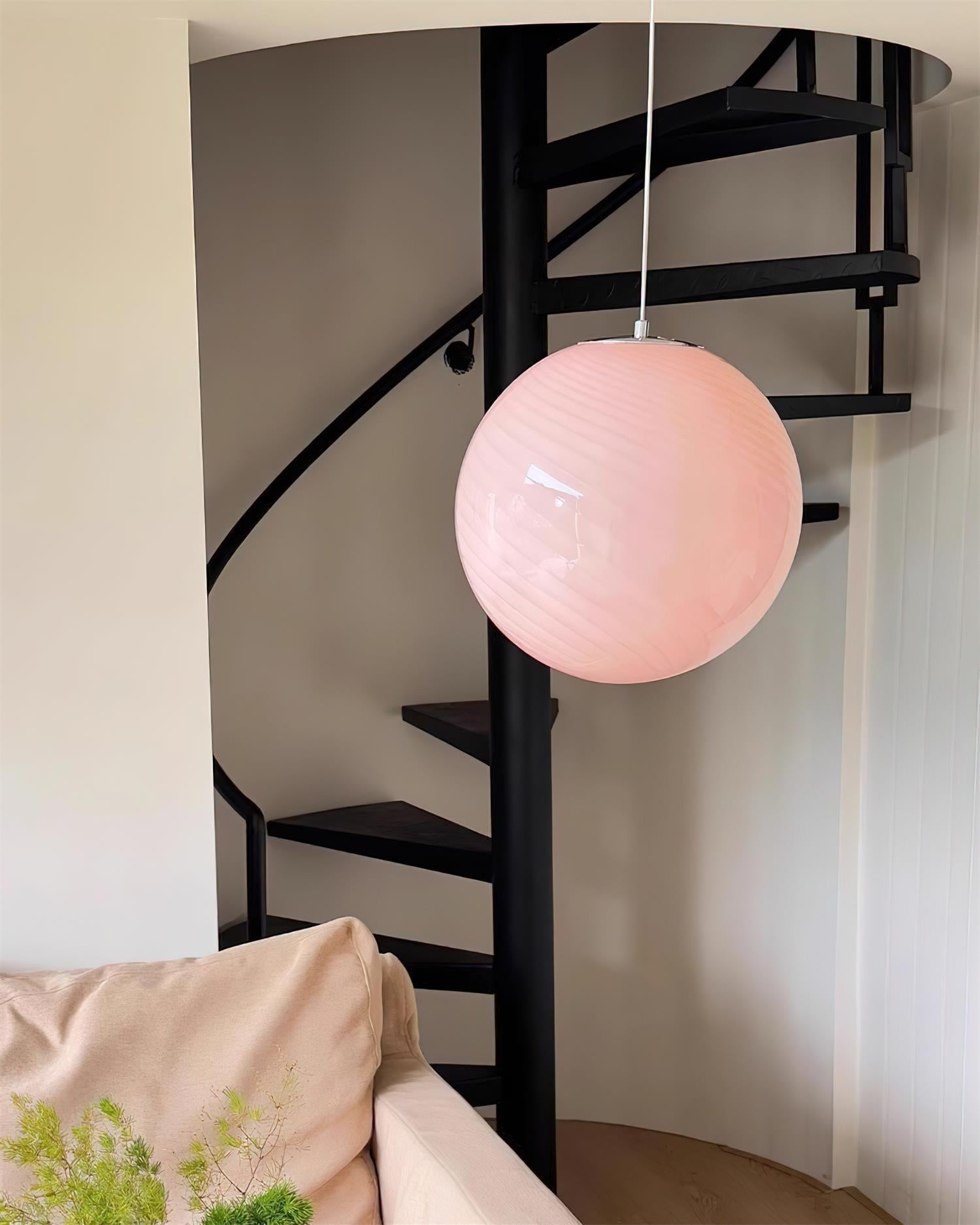 Joliv Glass Globe Pendant Lamp - Neutral Decor