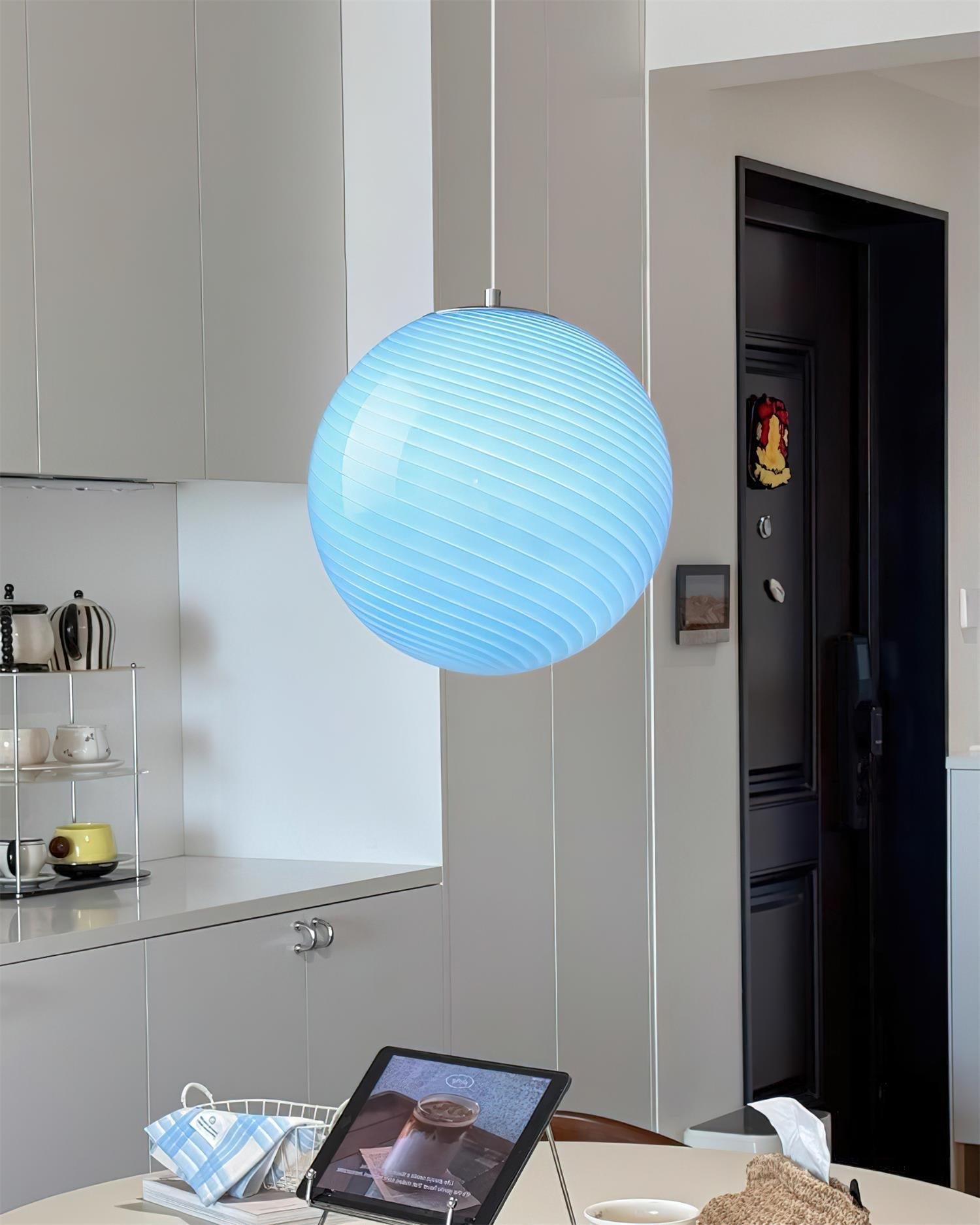 Joliv Glass Globe Pendant Lamp - Neutral Decor