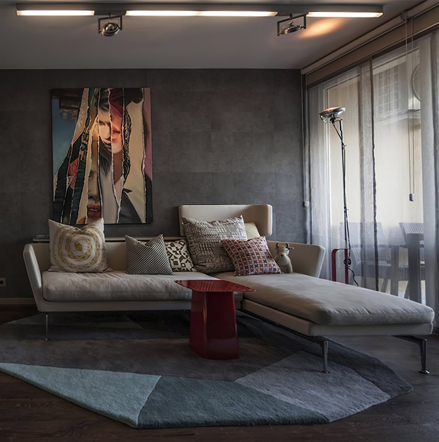Jiro Contemporary Floor Lamp