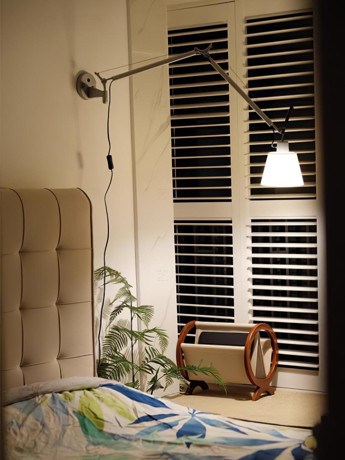 Elvinir Rocker Modern Design Fabric Wall Lamp