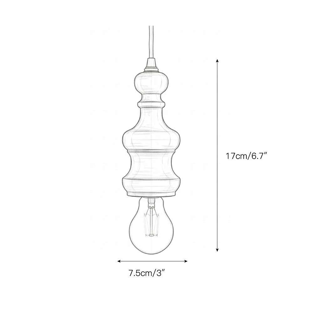 Vornel Wood Swag Lights