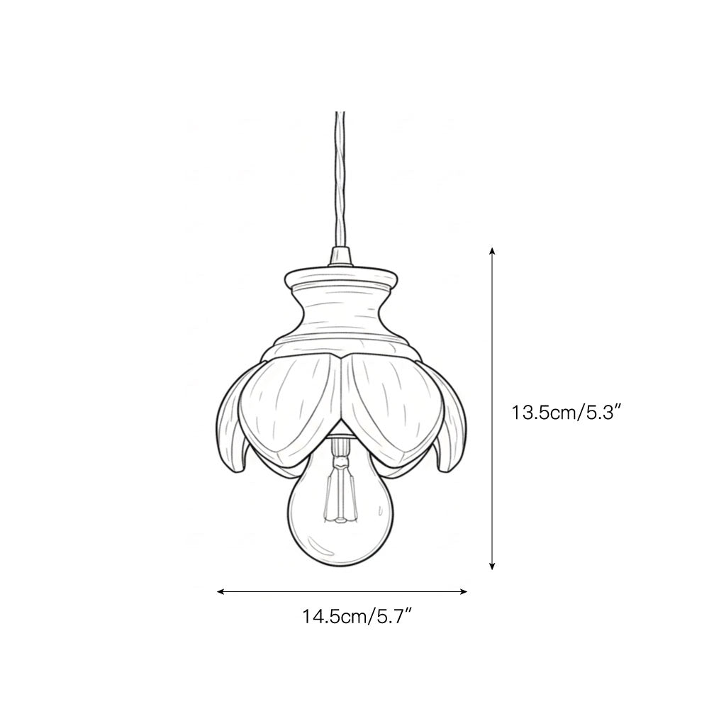 Vornel Wood Swag Lights
