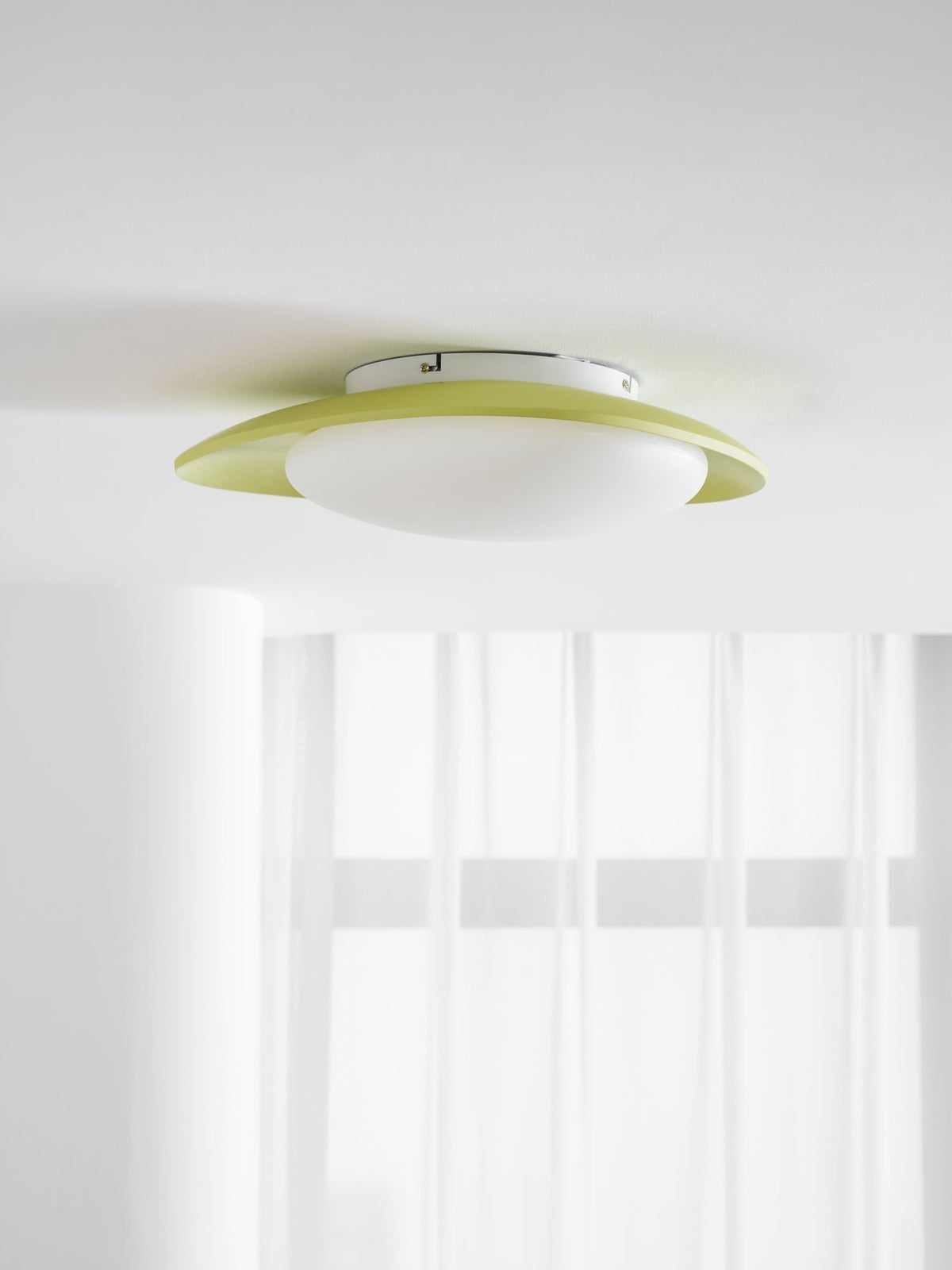 Poe Pendant Lamp Resin Oval Soft Contemporary