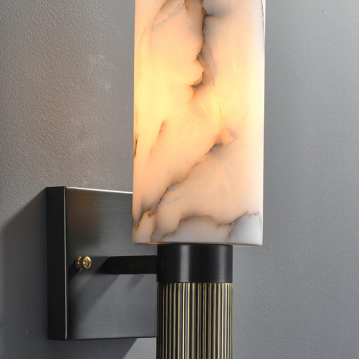 Eldric Alabaster Wall Light - Neutral Decor