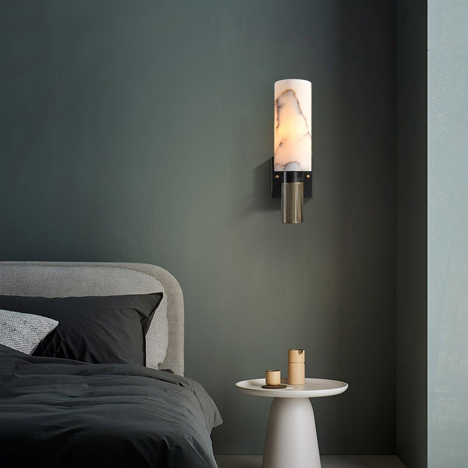 Eldric Alabaster Wall Light - Neutral Decor