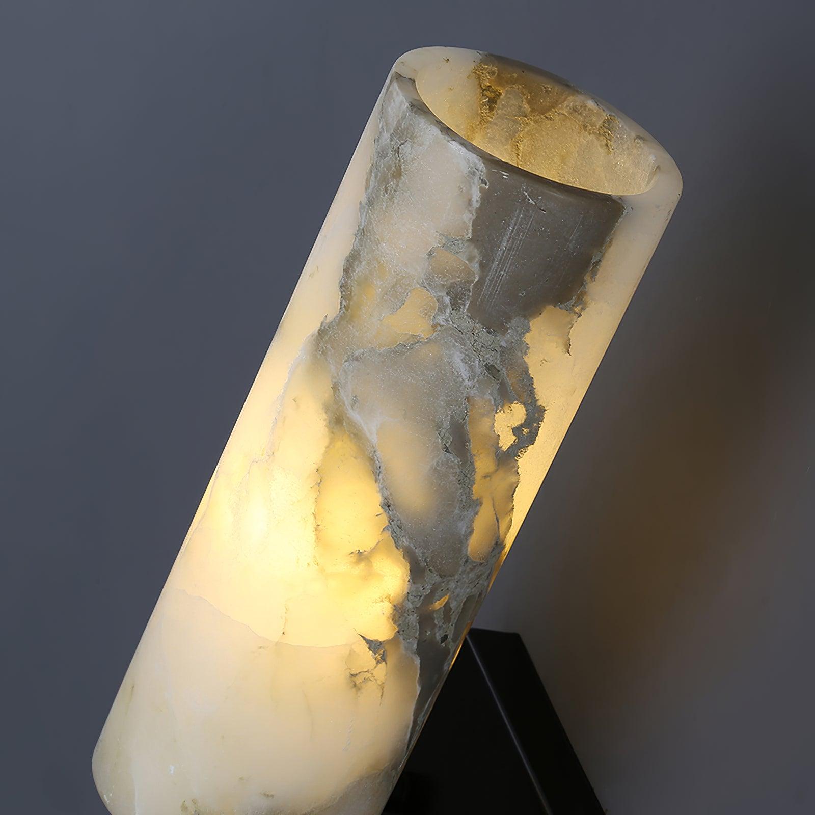 Eldric Alabaster Wall Light - Neutral Decor