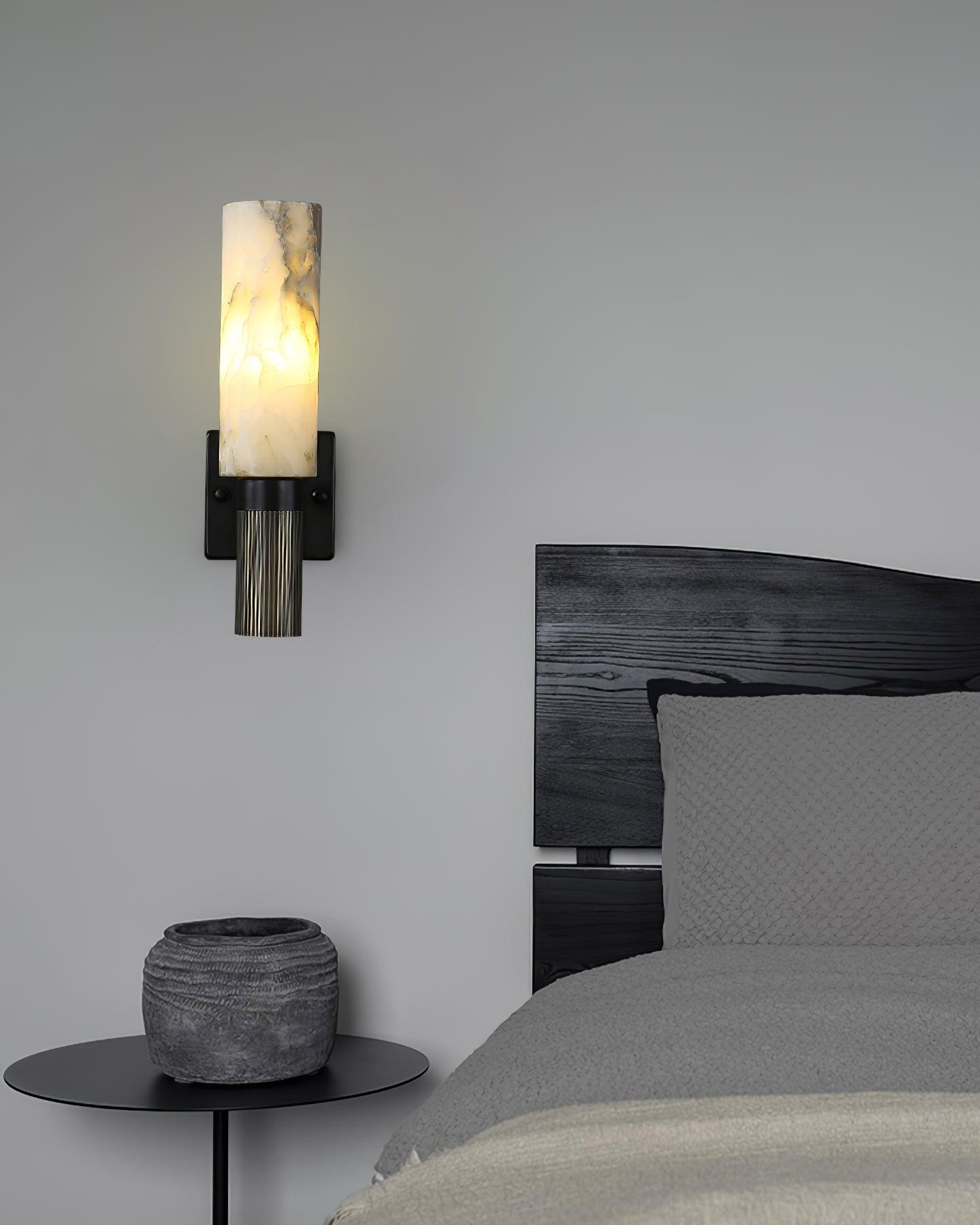 Eldric Alabaster Wall Light - Neutral Decor