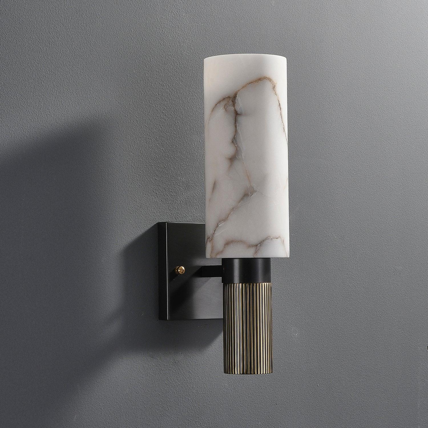 Eldric Alabaster Wall Light - Neutral Decor