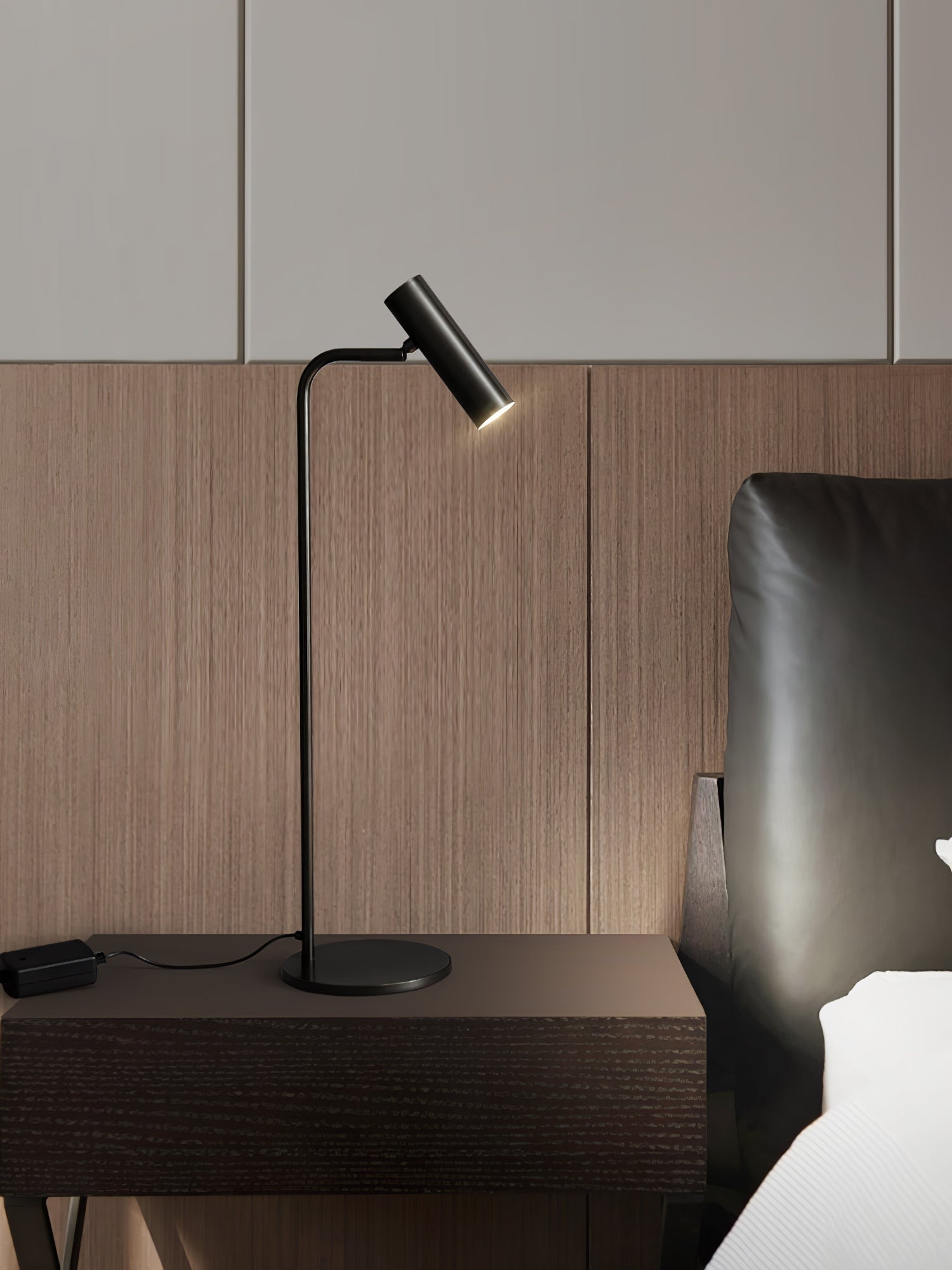 Briona Brass Industrial Table Lamp