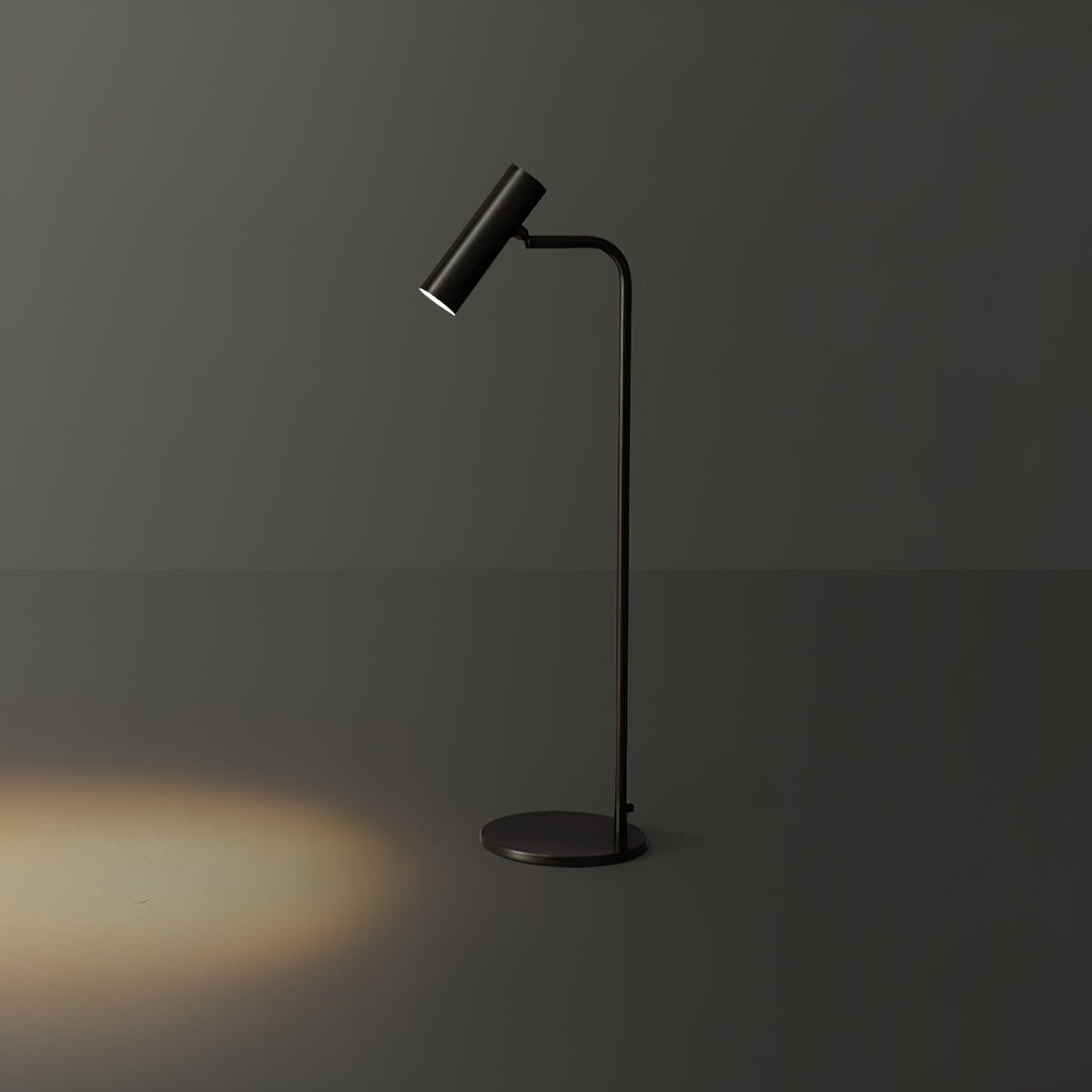 Briona Brass Industrial Table Lamp