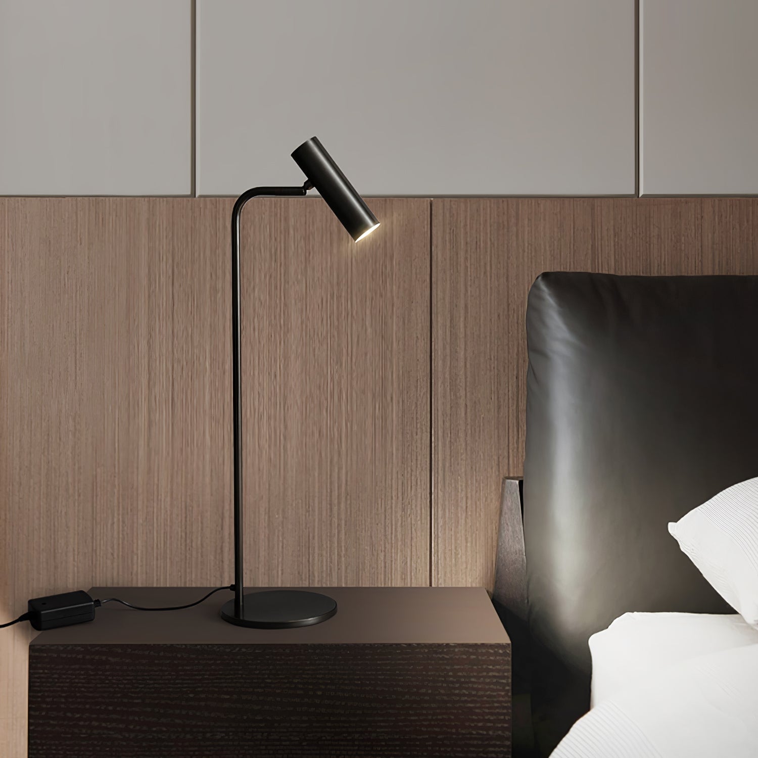 Briona Brass Industrial Table Lamp