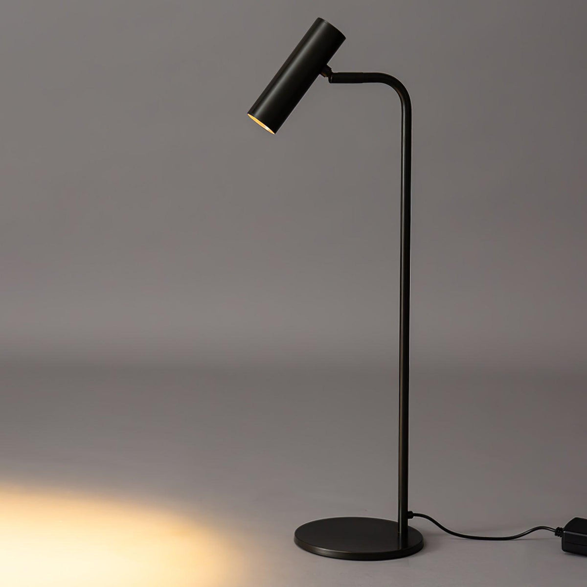 Briona Brass Industrial Table Lamp