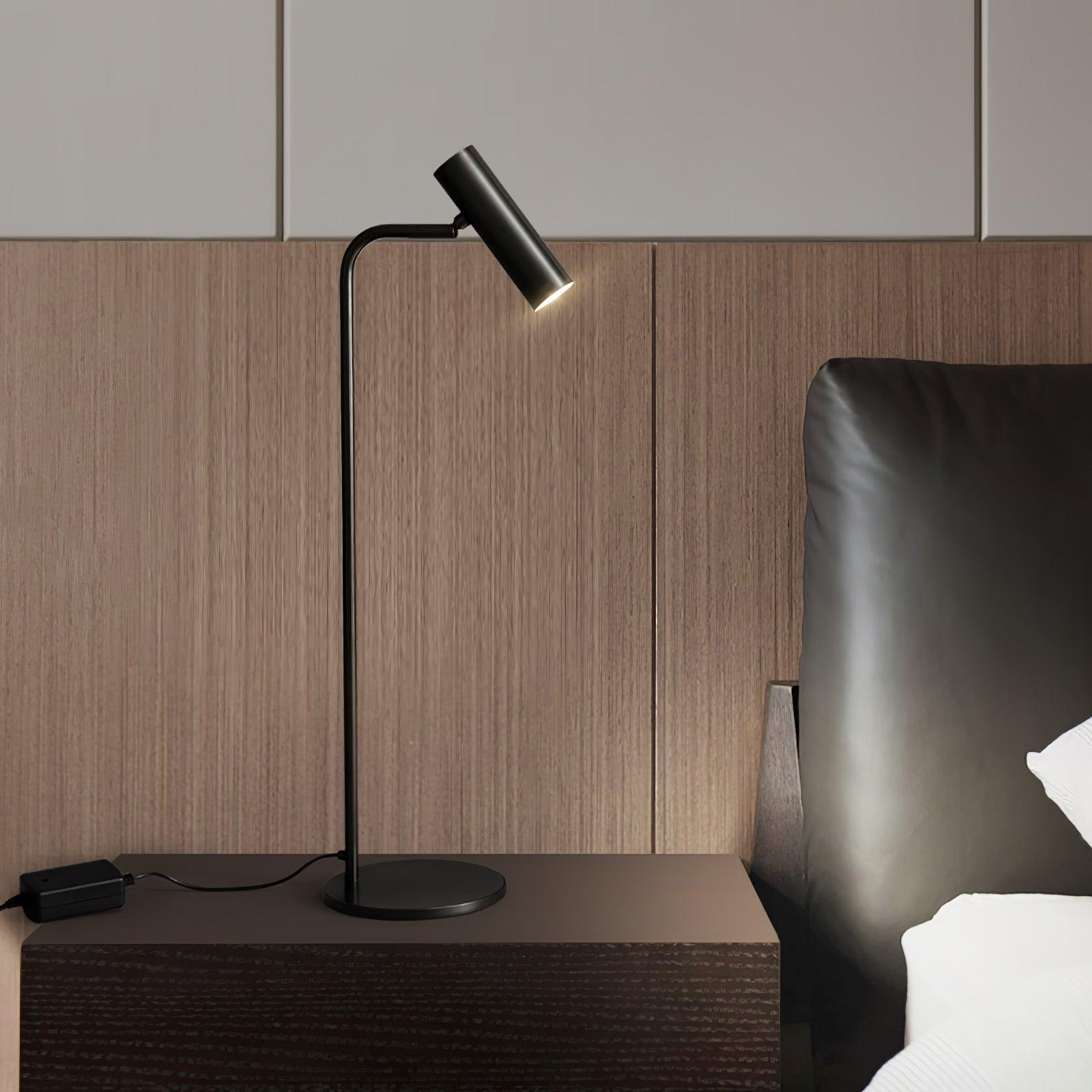 Briona Brass Industrial Table Lamp