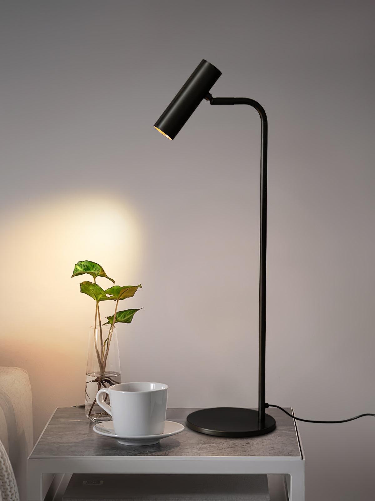 Briona Brass Industrial Table Lamp