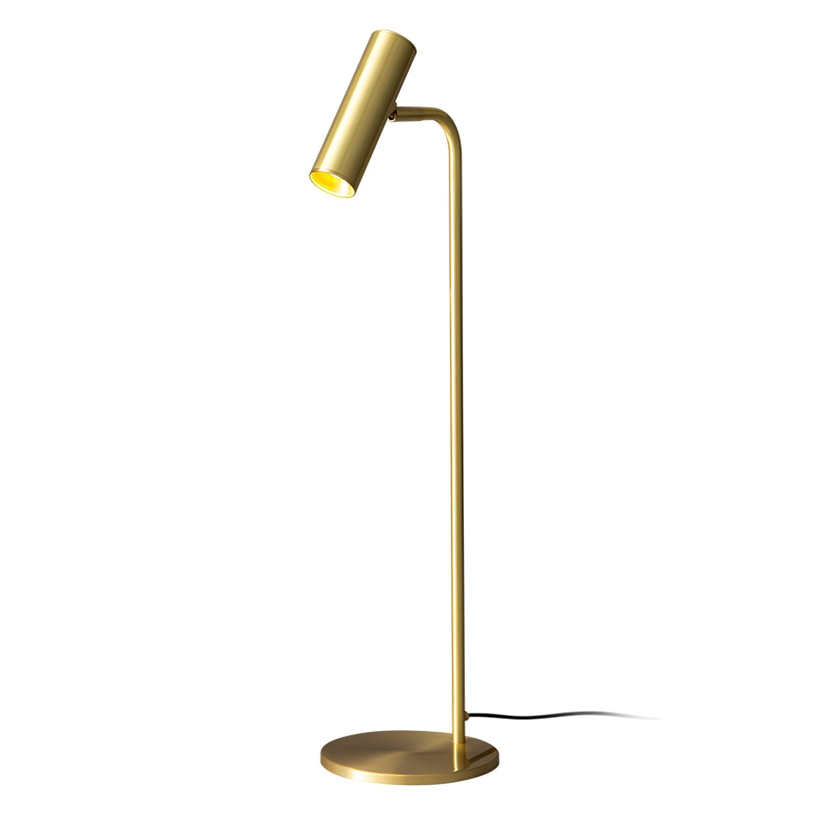 Briona Brass Industrial Table Lamp