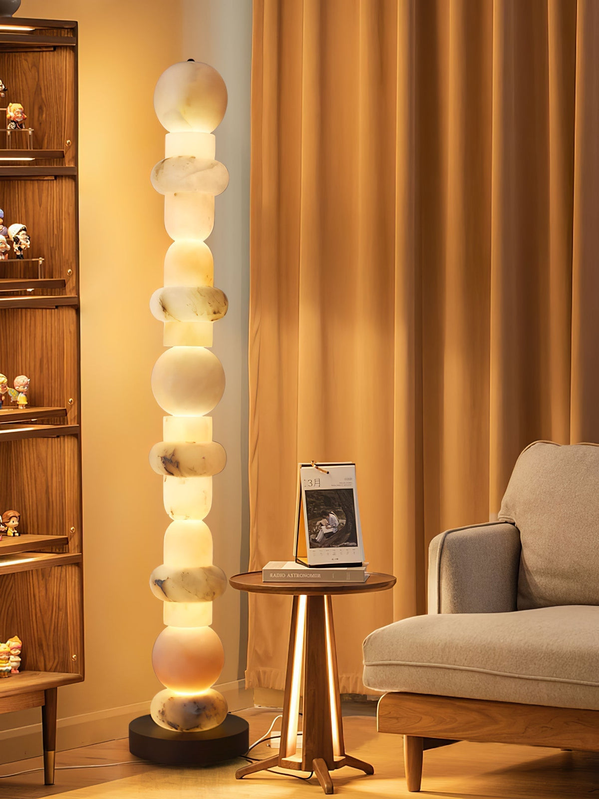 Nostix Alabaster Floor Lamp