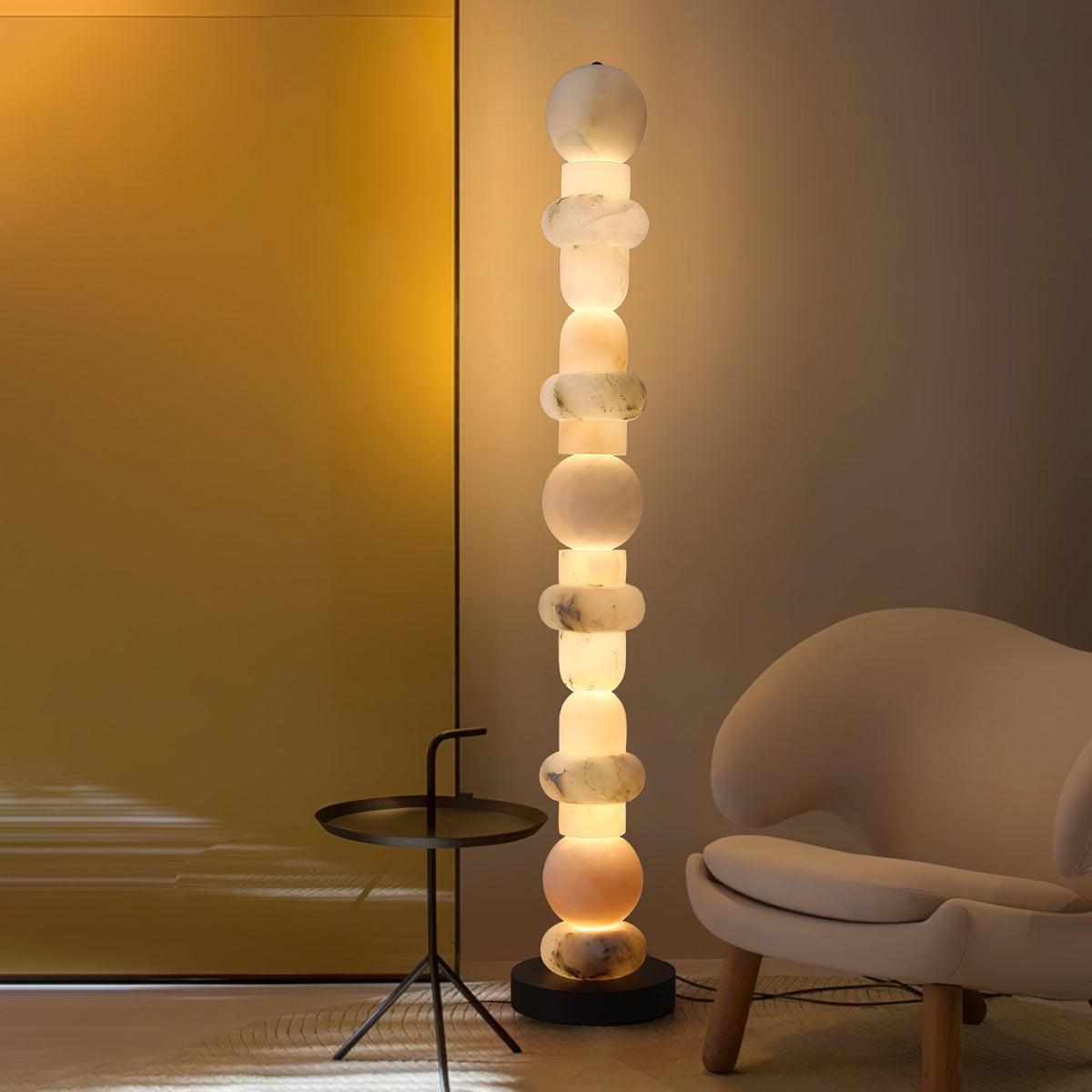 Nostix Alabaster Floor Lamp