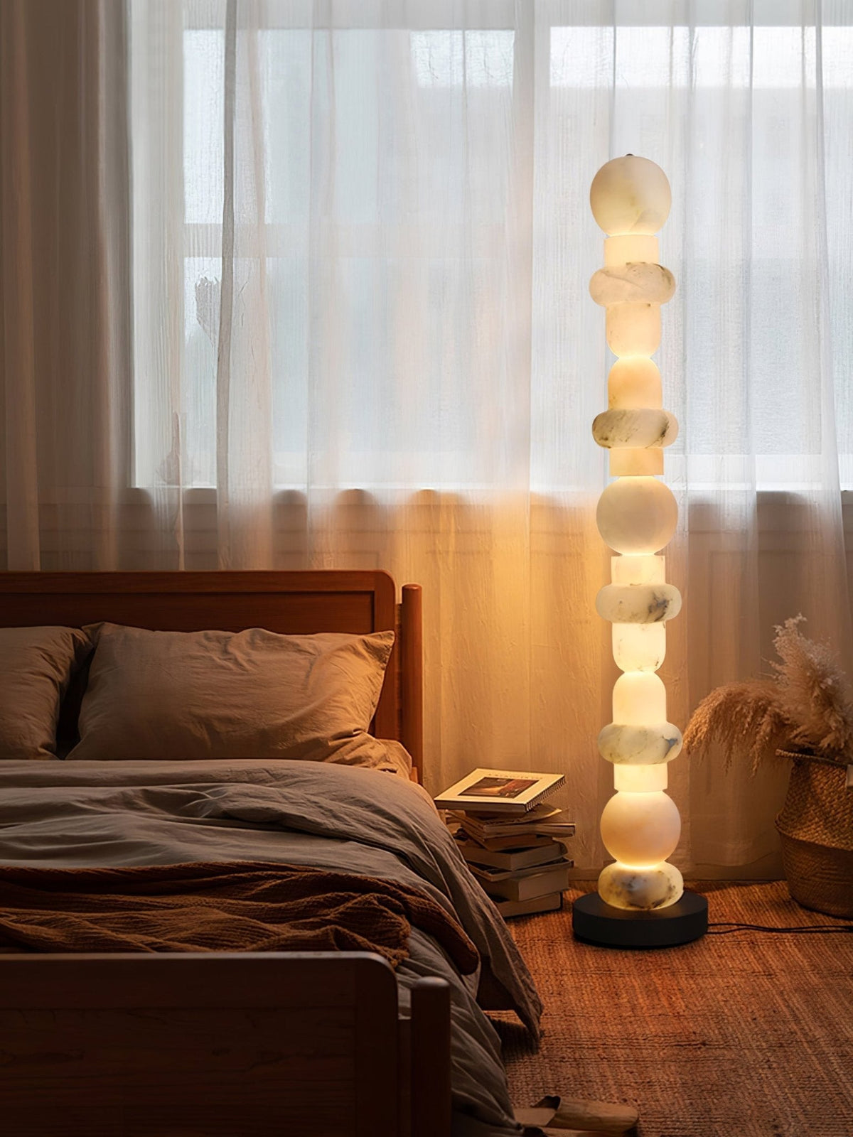 Nostix Alabaster Floor Lamp