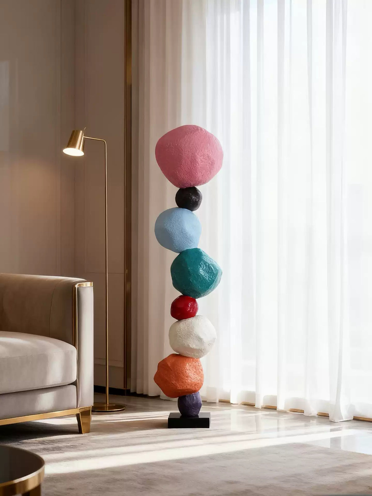 Totem Balance Art Sculpture
