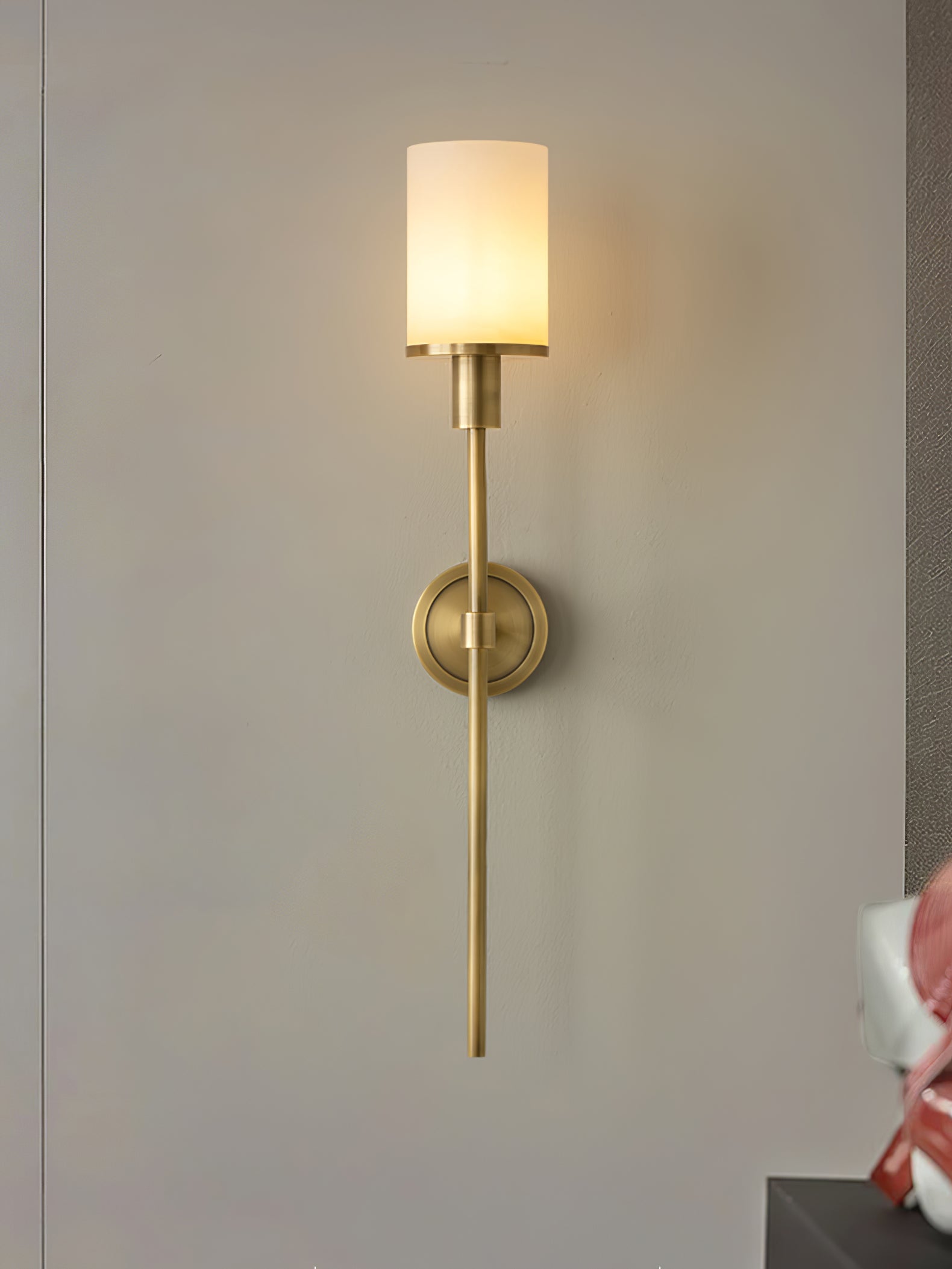 Mycara Nordic Art Classic Alabaster Sconce Wall lamp