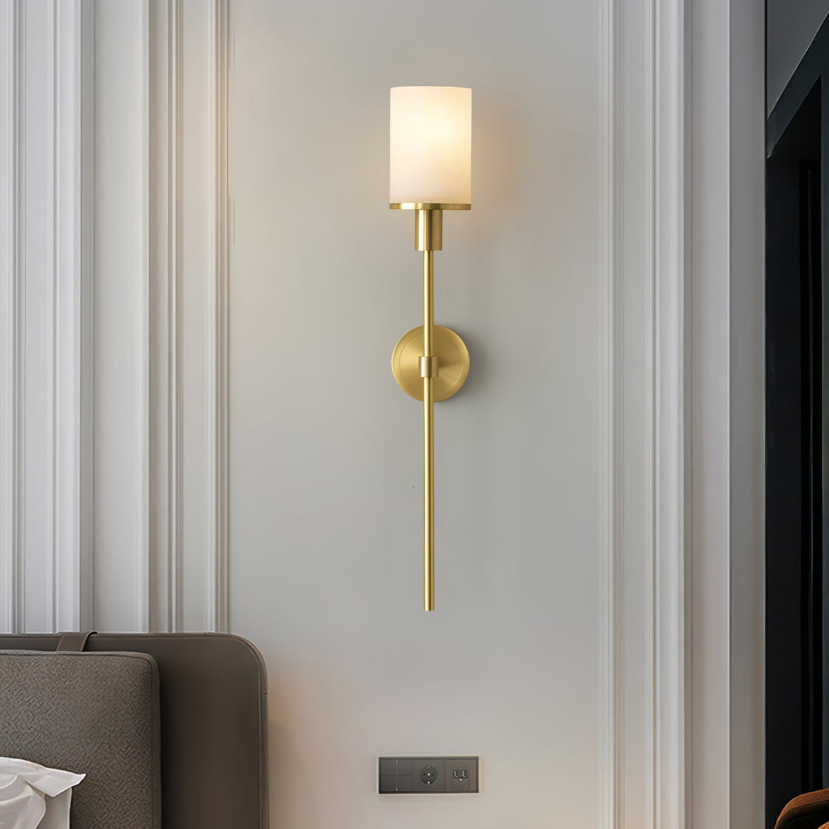 Mycara Nordic Art Classic Alabaster Sconce Wall lamp