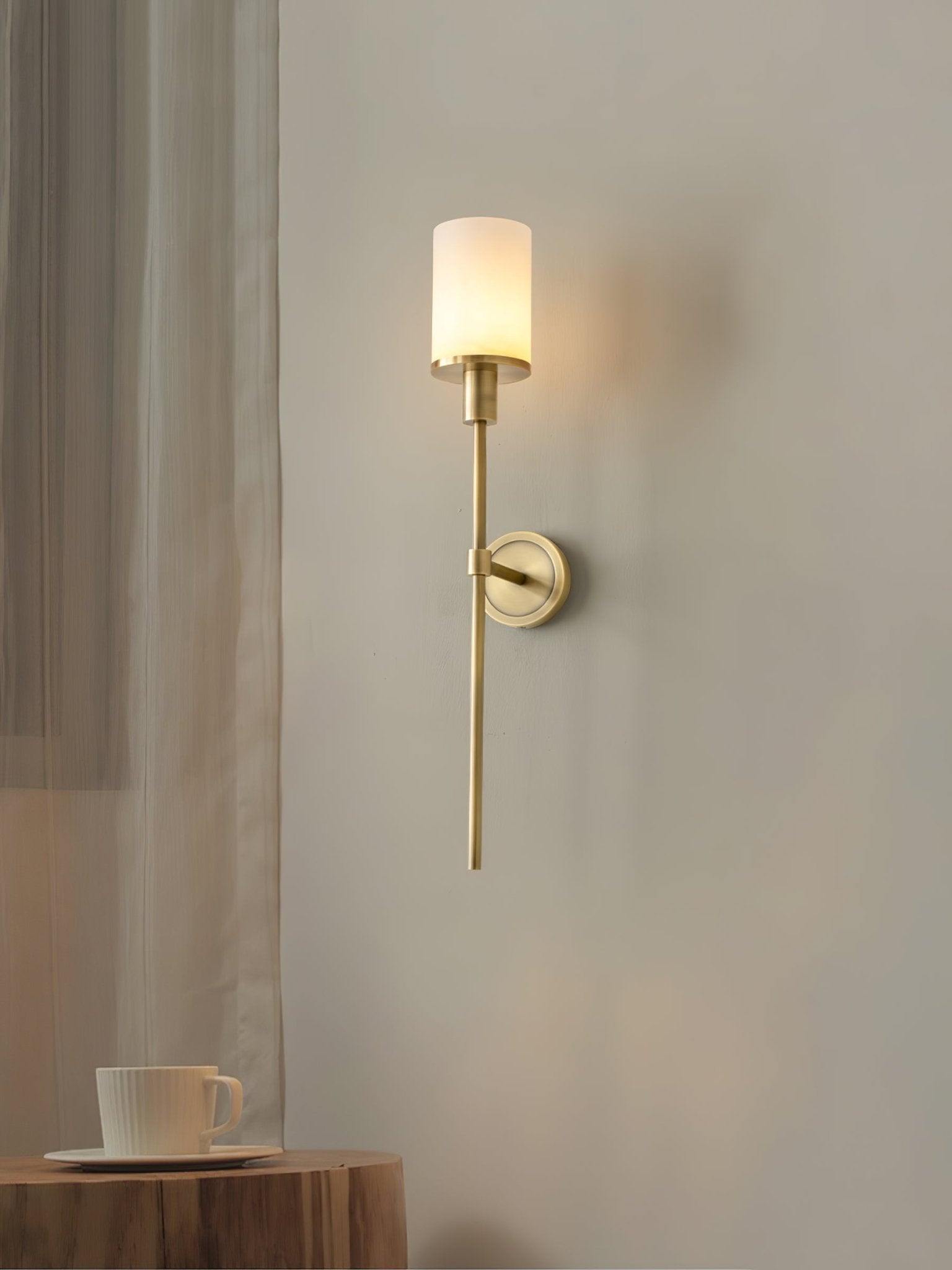 Mycara Nordic Art Classic Alabaster Sconce Wall lamp