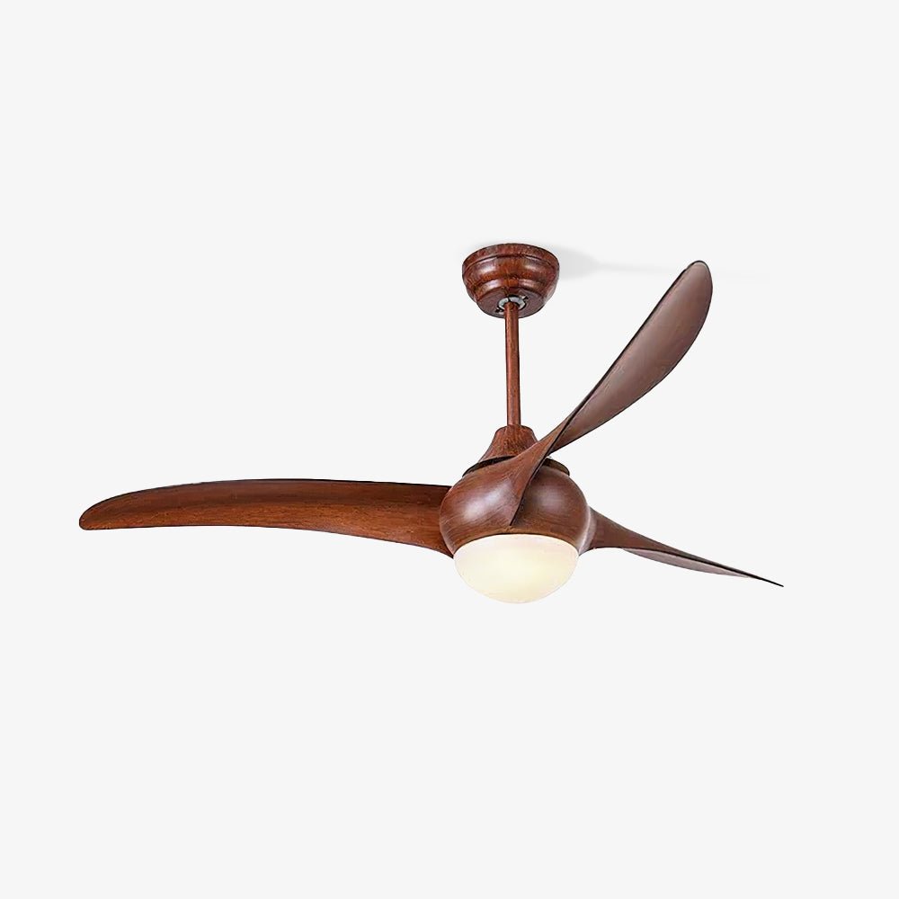 Selerena Natural Traditional Ceiling Fan Light