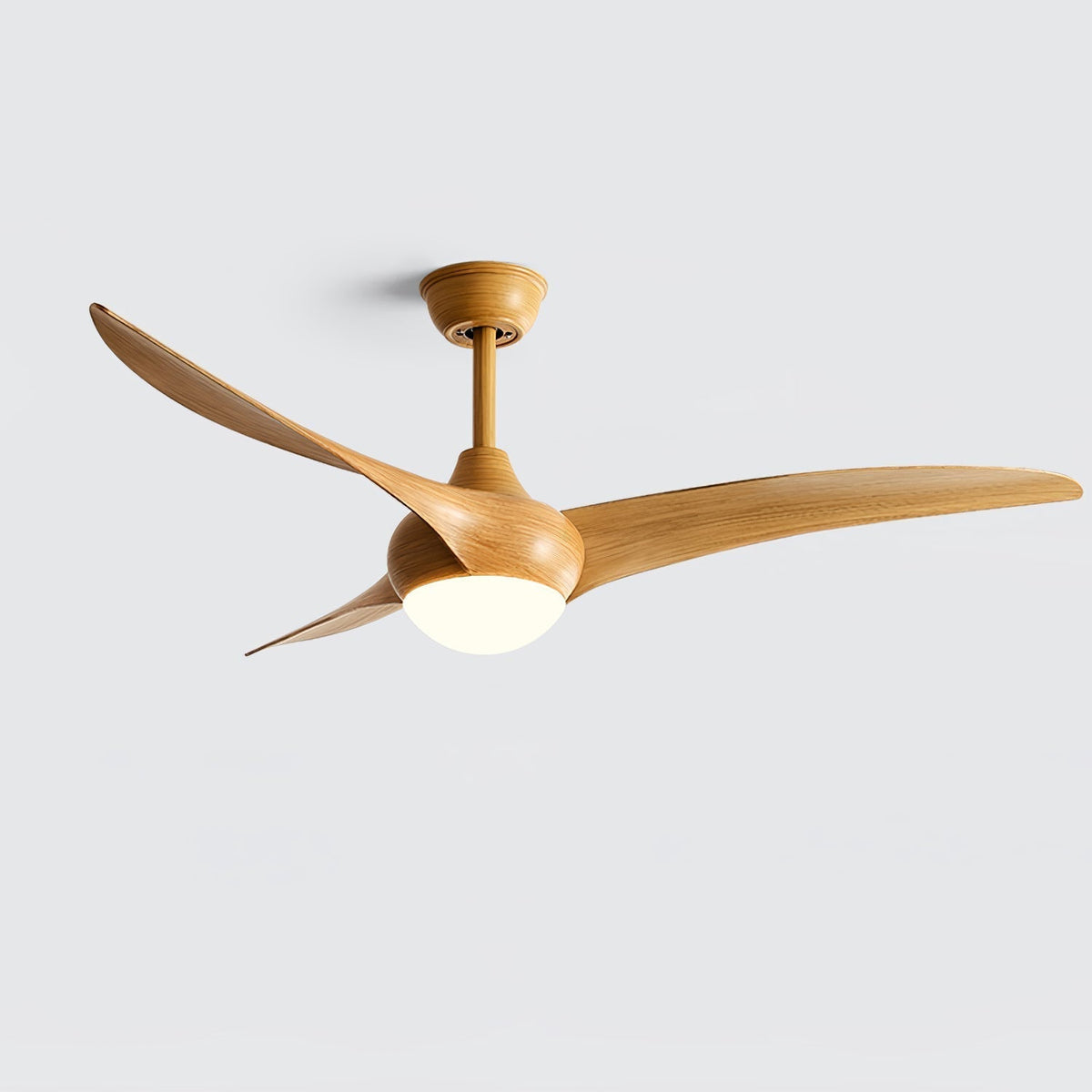 Selerena Natural Traditional Ceiling Fan Light