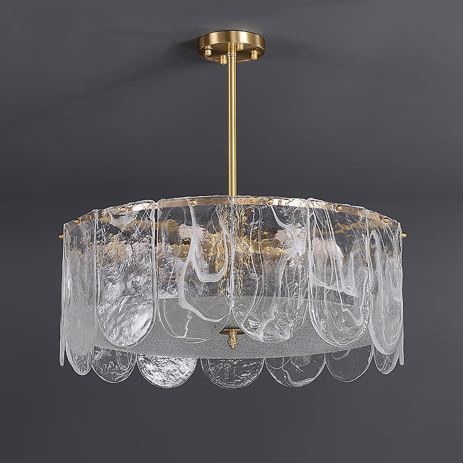 Eiraline Chandelier Traditional Classic Glass Metal