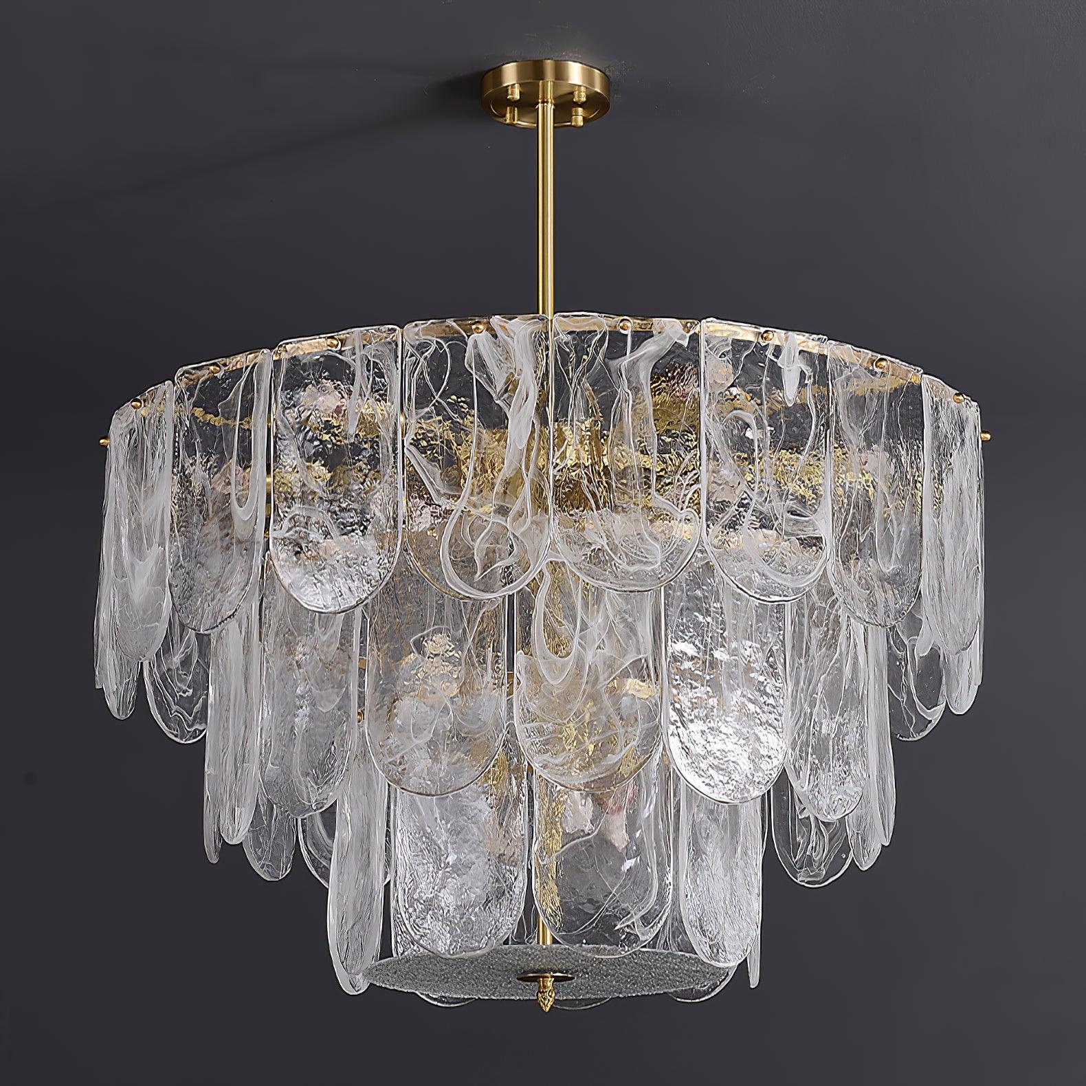 Eiraline Chandelier Traditional Classic Glass Metal