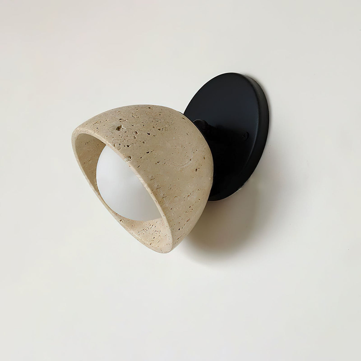 Lia Travertine Wall Light