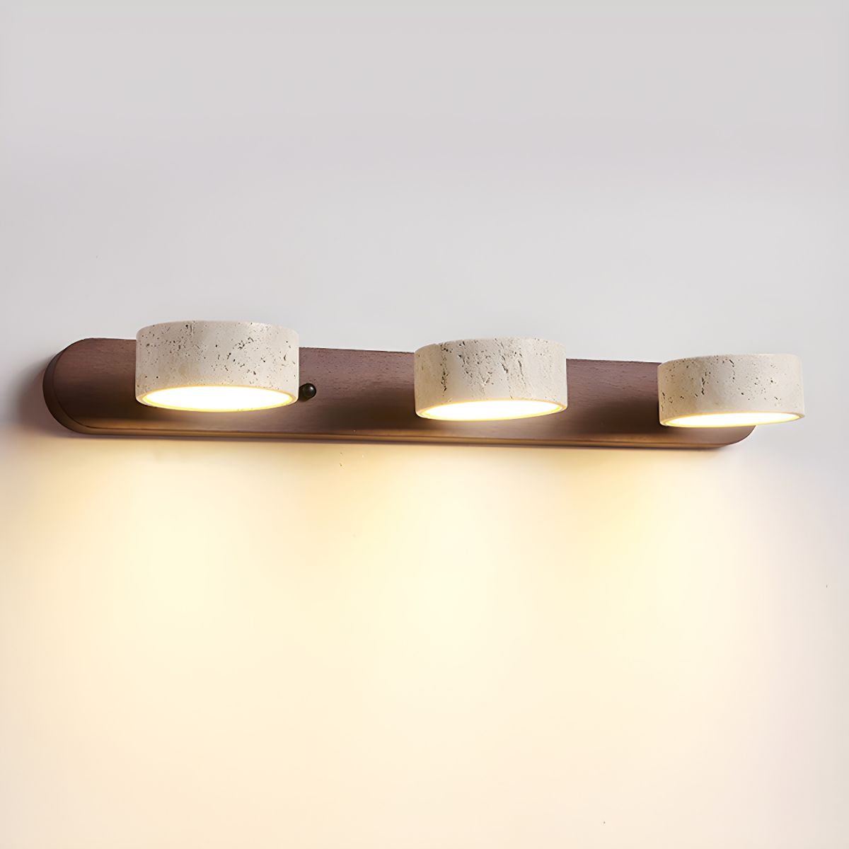 Voloreth Minimalist Travertine Wall Light