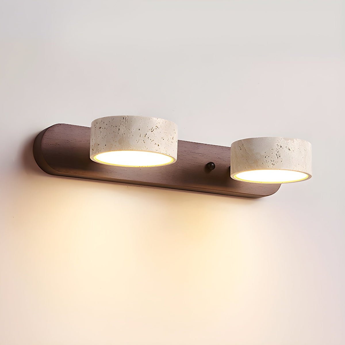 Voloreth Minimalist Travertine Wall Light