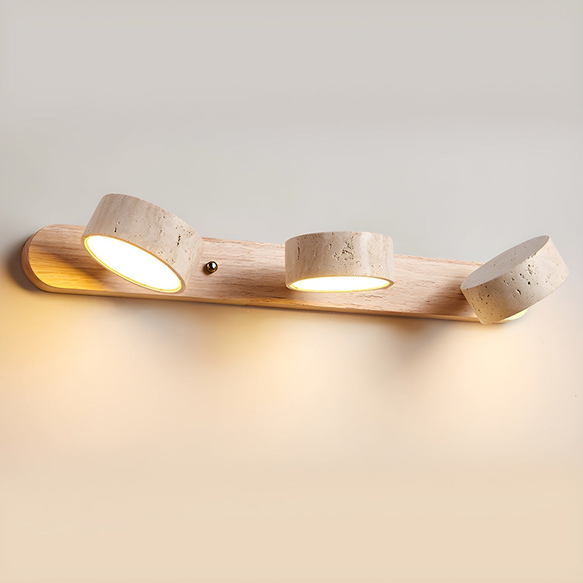 Neramere Travertine Duo Indoor Wall Light