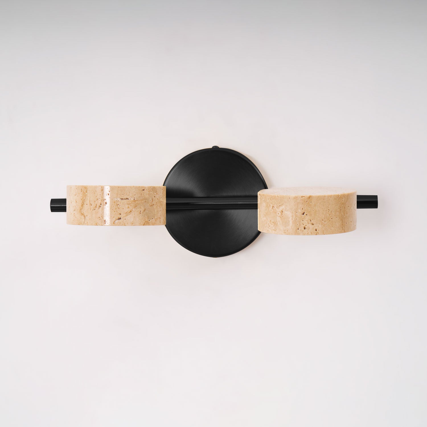 Ceshair Wall Light Multi Head Travertine Vanity Light - Neutral Decor