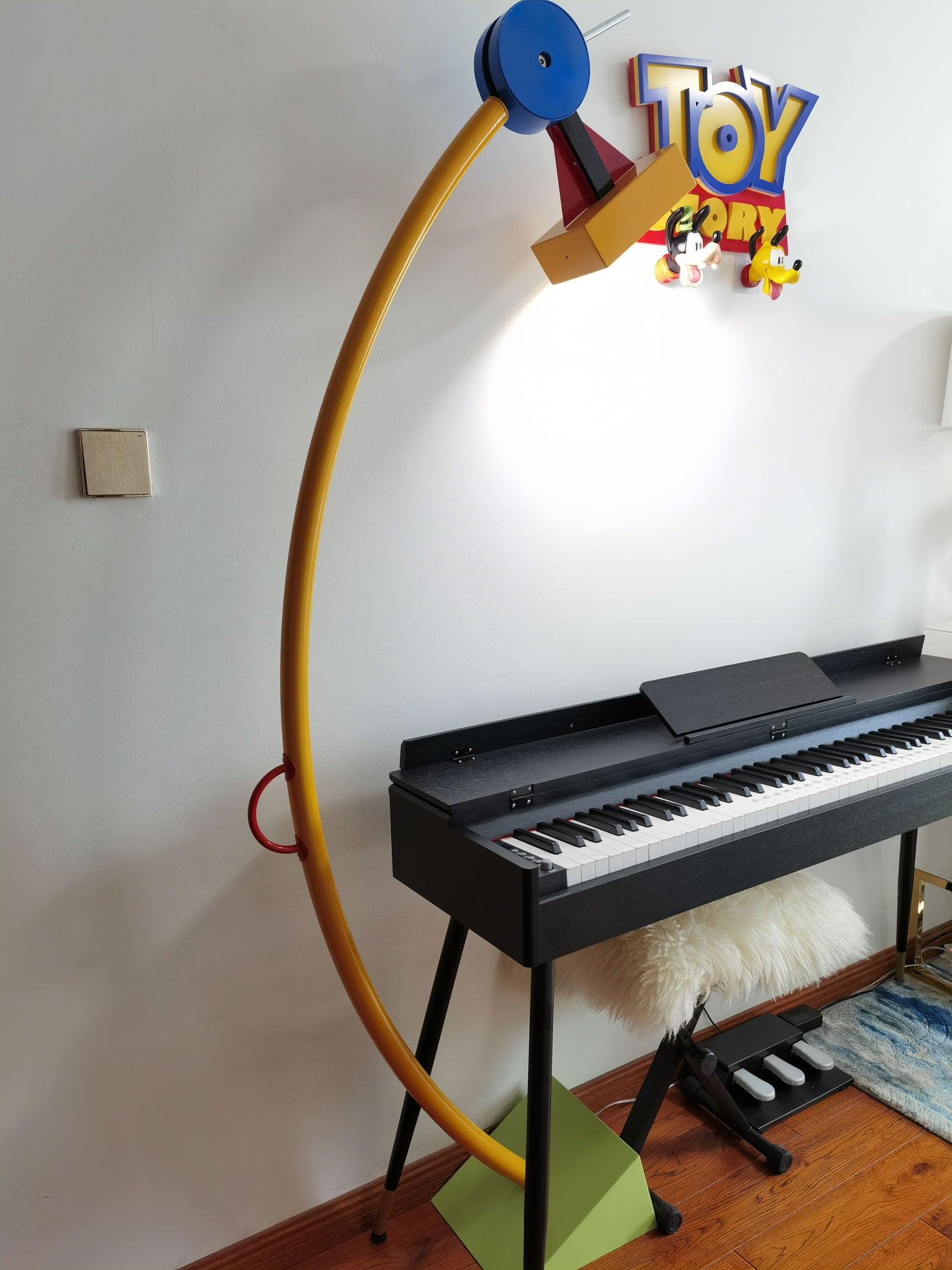 Ecori Acrylic Artistic Floor Lamp