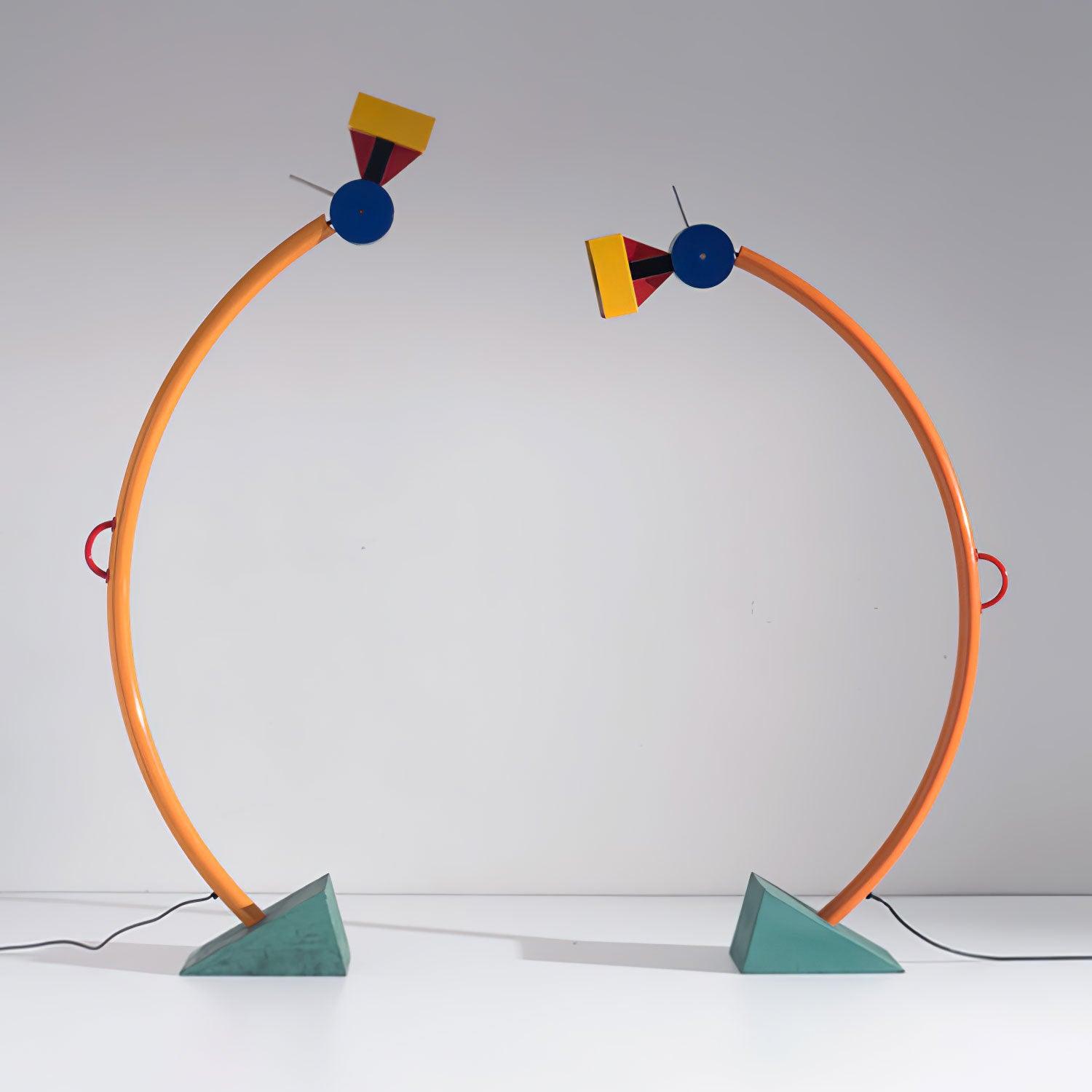 Ecori Acrylic Artistic Floor Lamp