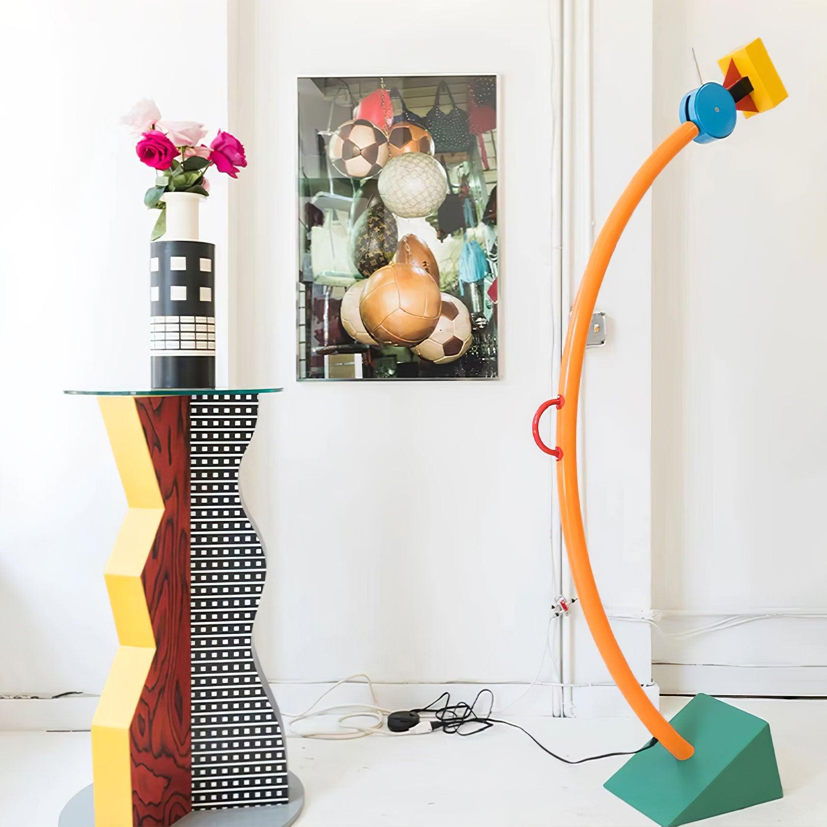 Ecori Acrylic Artistic Floor Lamp