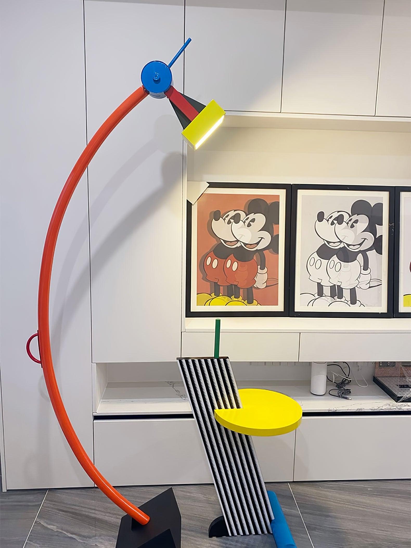 Ecori Acrylic Artistic Floor Lamp