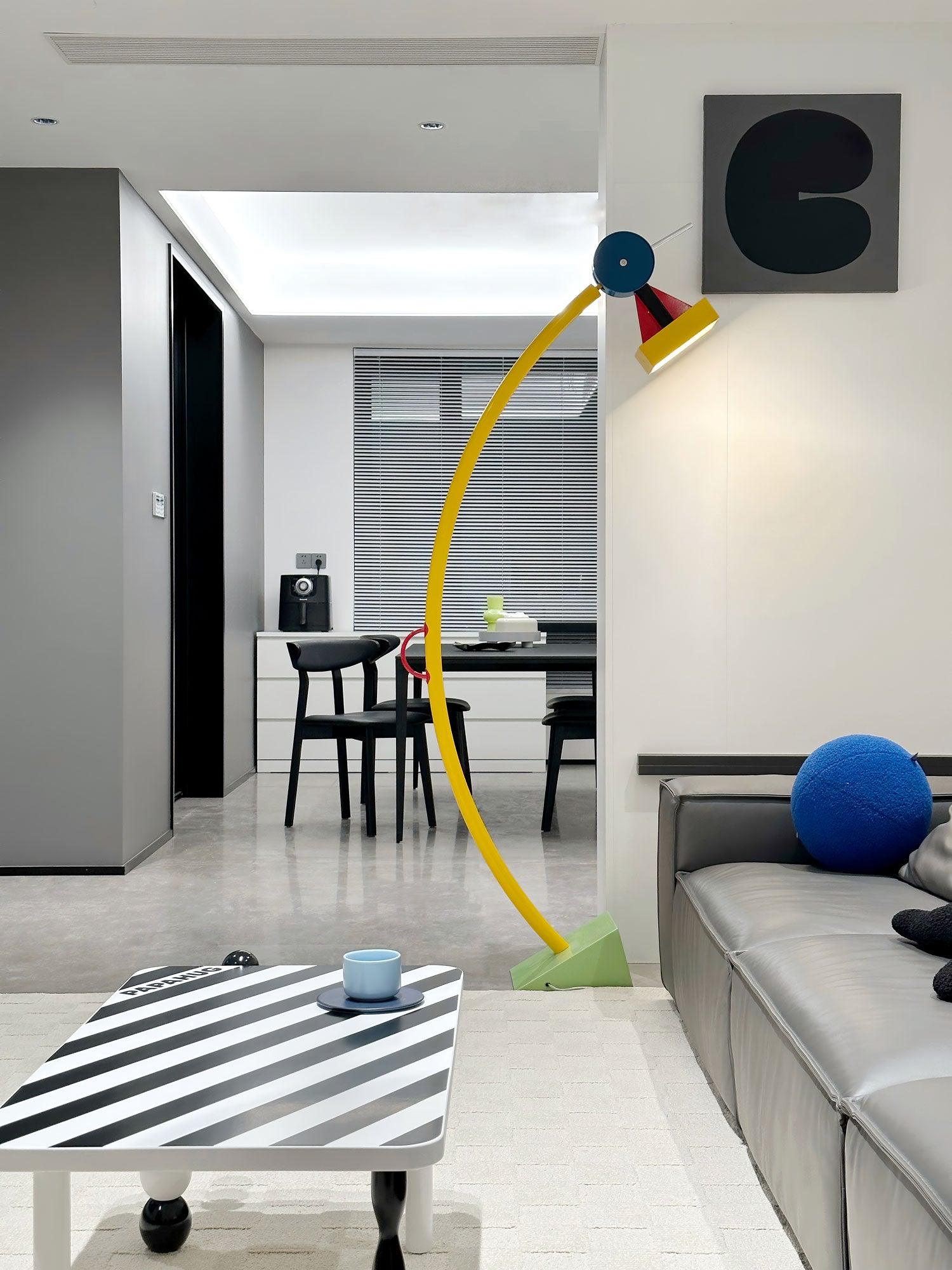 Ecori Acrylic Artistic Floor Lamp