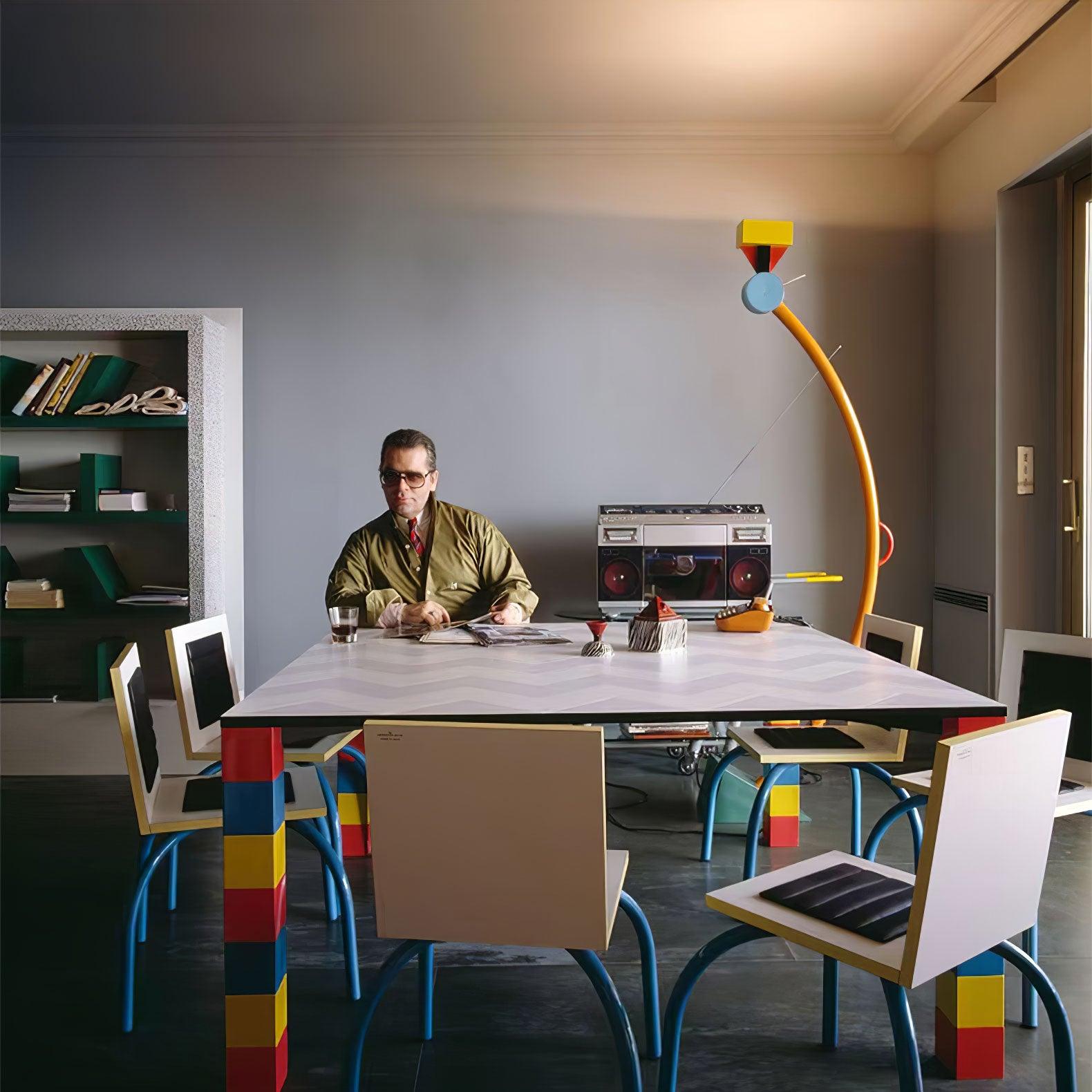 Ecori Acrylic Artistic Floor Lamp
