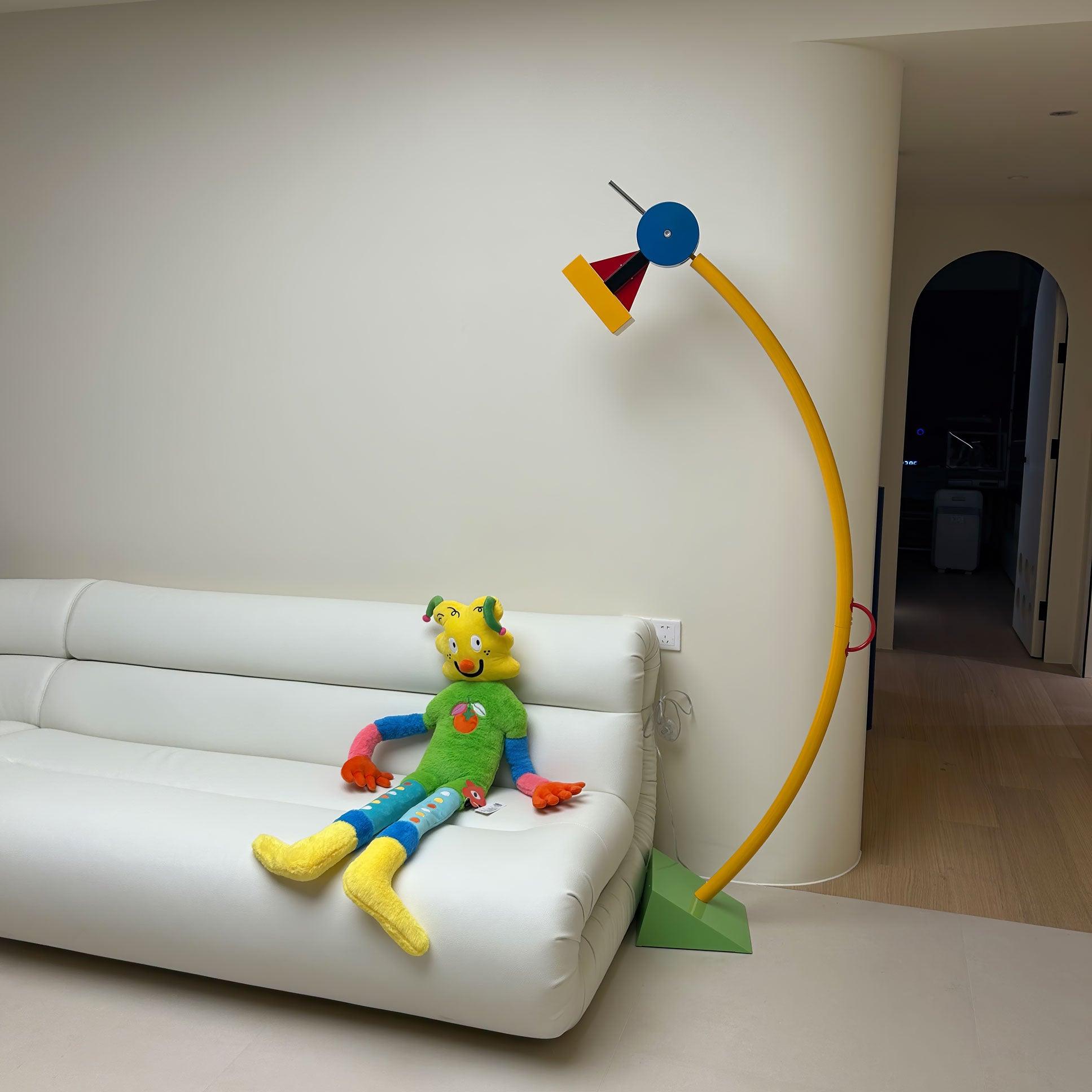 Ecori Acrylic Artistic Floor Lamp