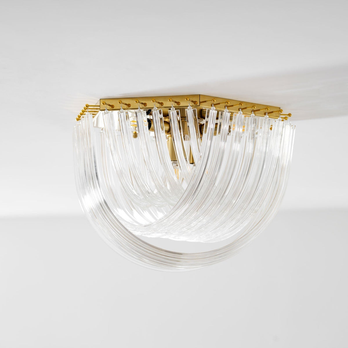 Nern Postmodern Luxury Glass Ceiling Lamp