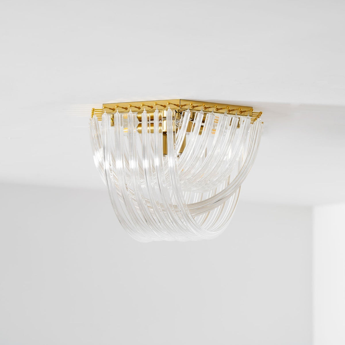 Nern Postmodern Luxury Glass Ceiling Lamp