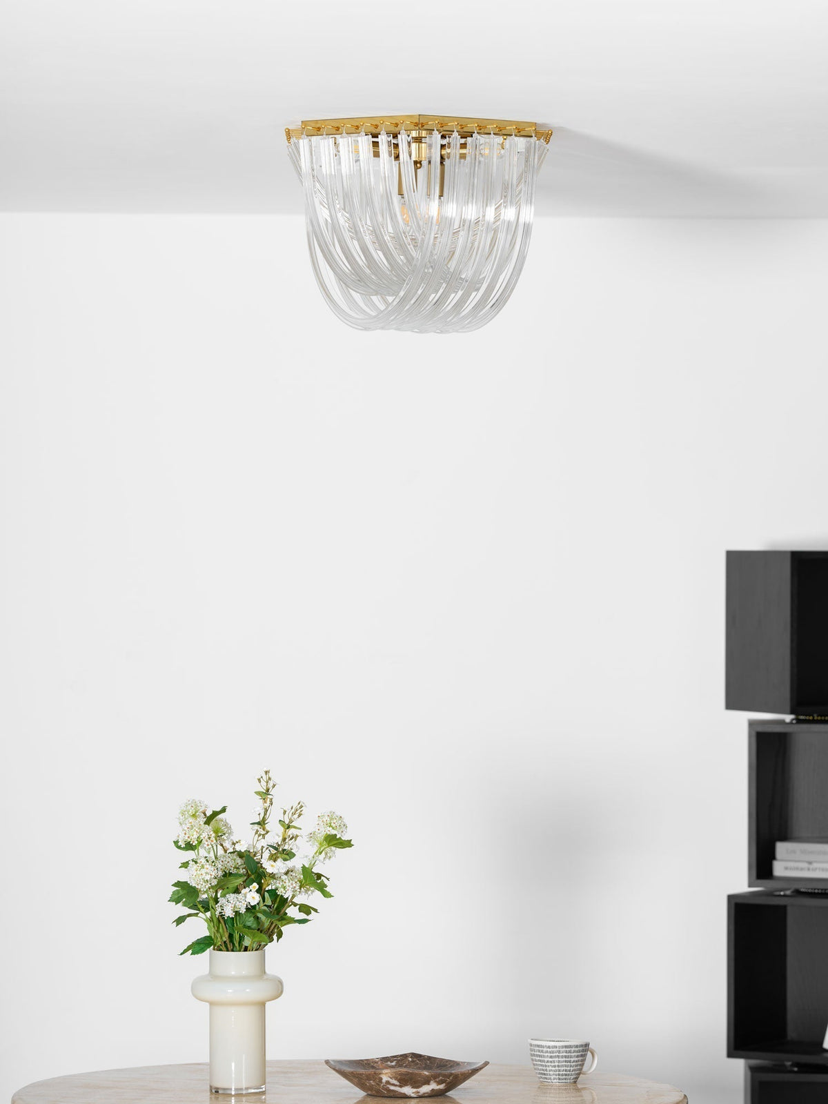 Nern Postmodern Luxury Glass Ceiling Lamp