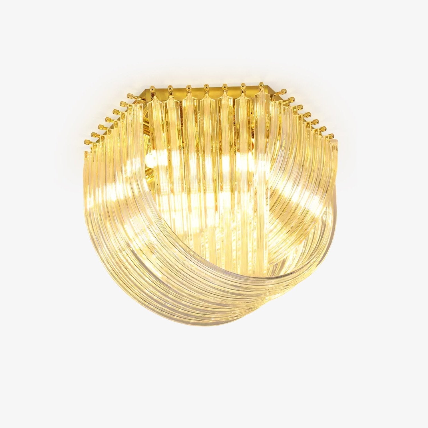 Nern Postmodern Luxury Glass Ceiling Lamp