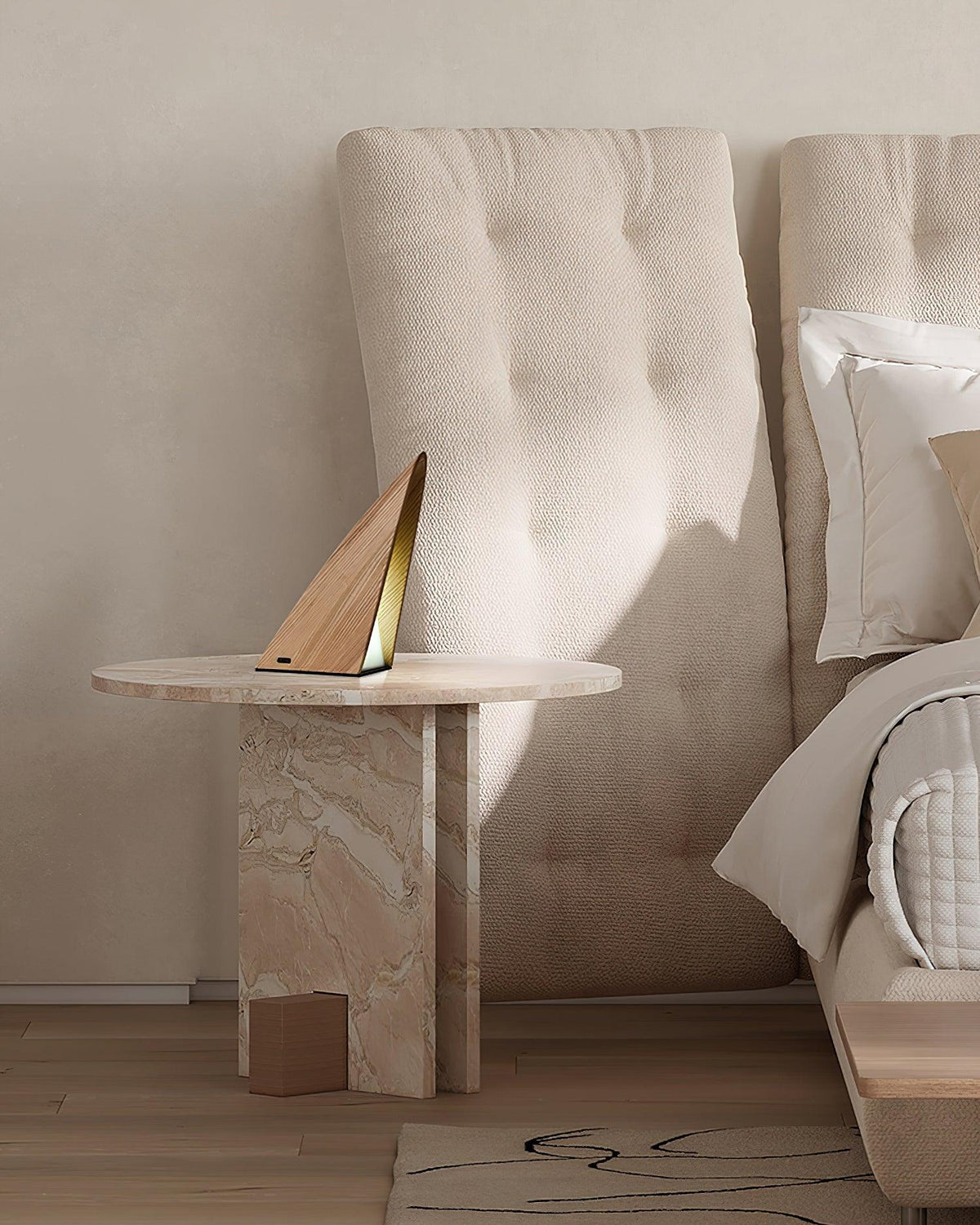 Justin Minimalist Wood Table Lamp