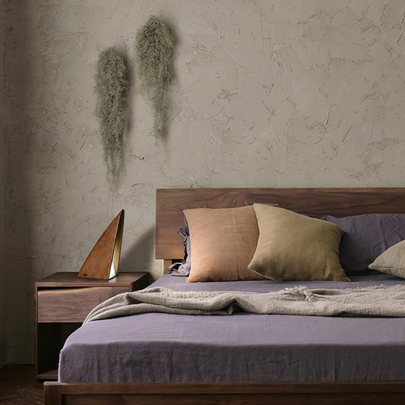Justin Minimalist Wood Table Lamp