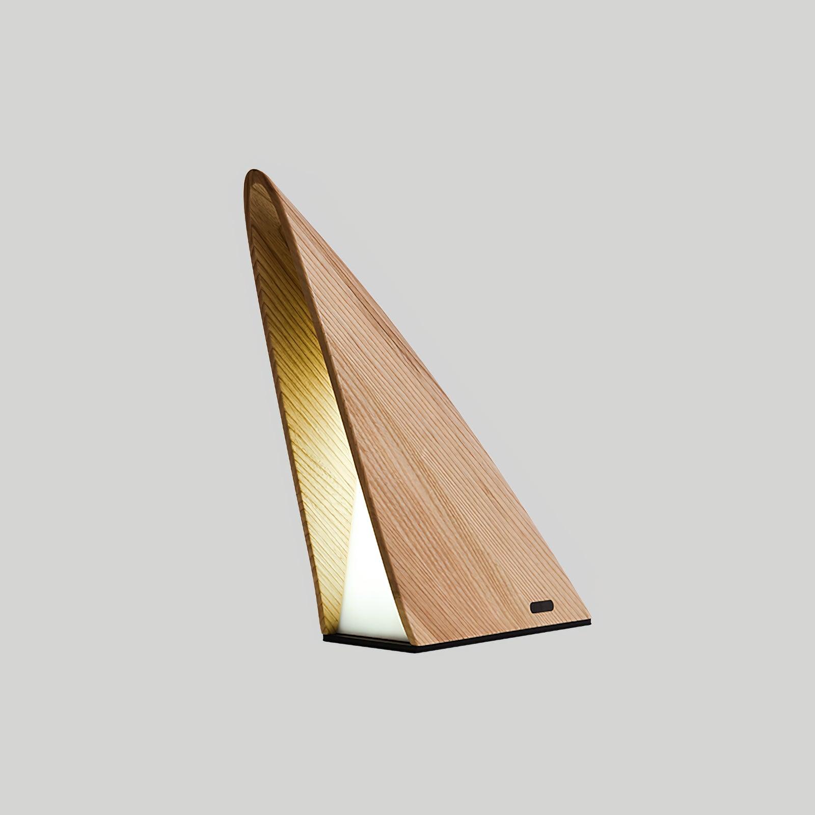 Justin Minimalist Wood Table Lamp