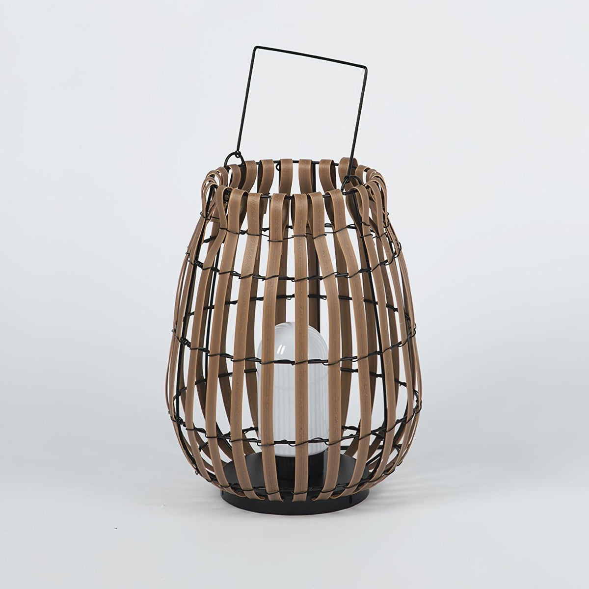 Veshael Tropic Braid Lantern Outdoor Lamp